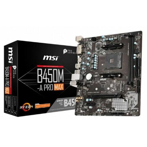 Motherboard MSI B450M-A Pro Max mATX DDR4 AM4