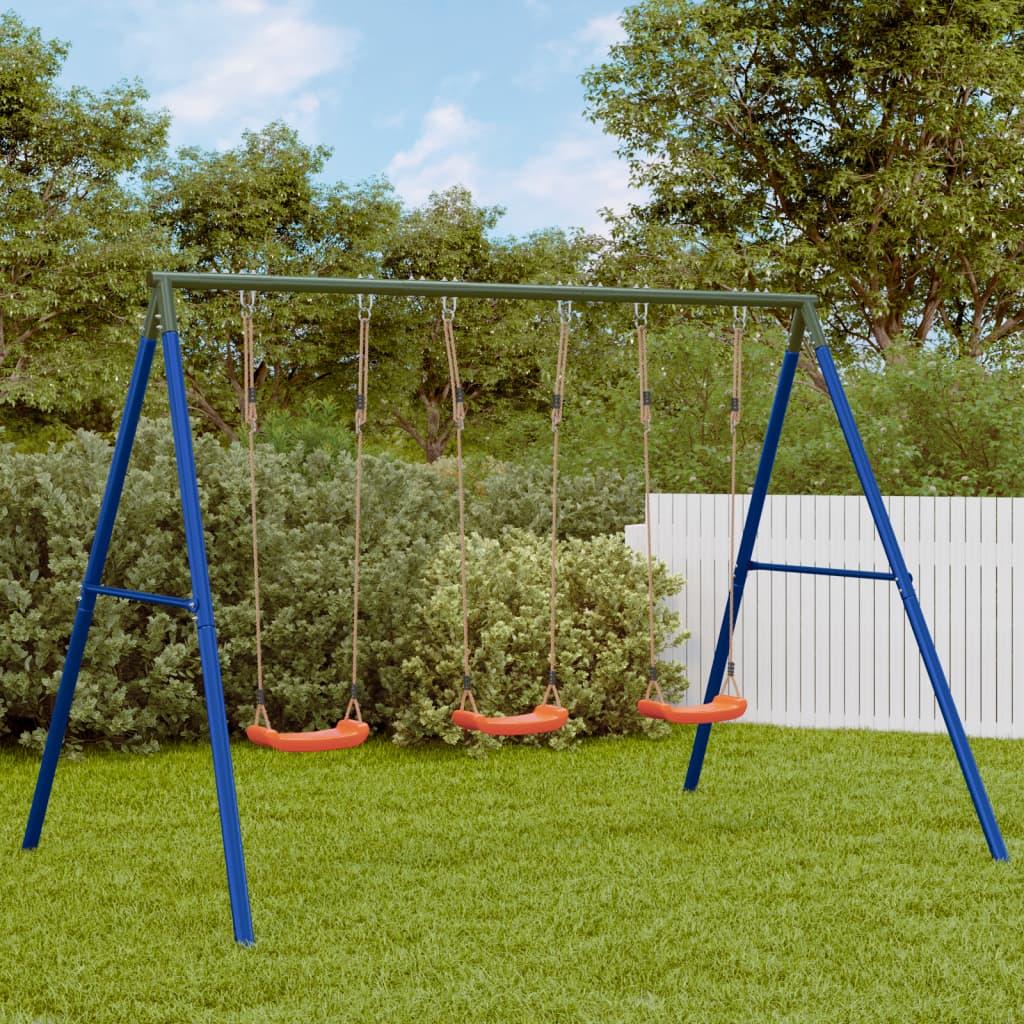 Gyngestativ med 3 gynger