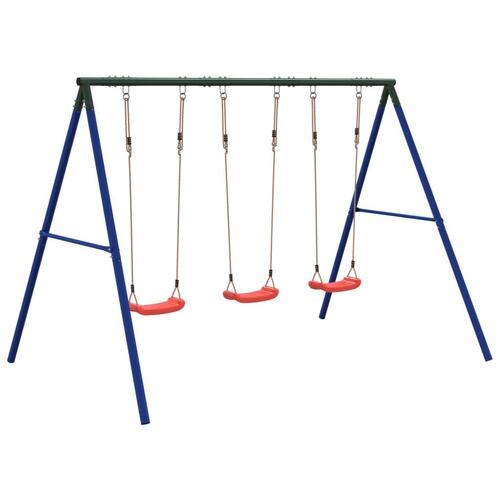 Gyngestativ med 3 gynger