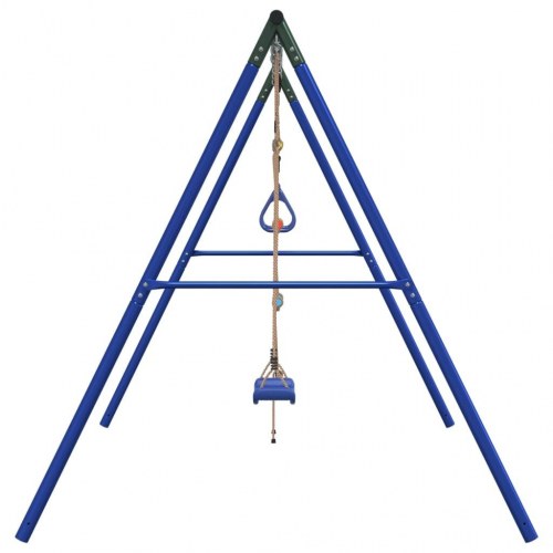 Gyngesæt med gynge + trapez og stige