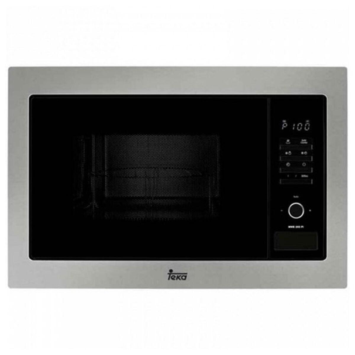 Indbygget Mikrobølgeovn Med Grill Teka Mwe 255 Fi 25 L 900w Sort 900 W 1450 W 25 L