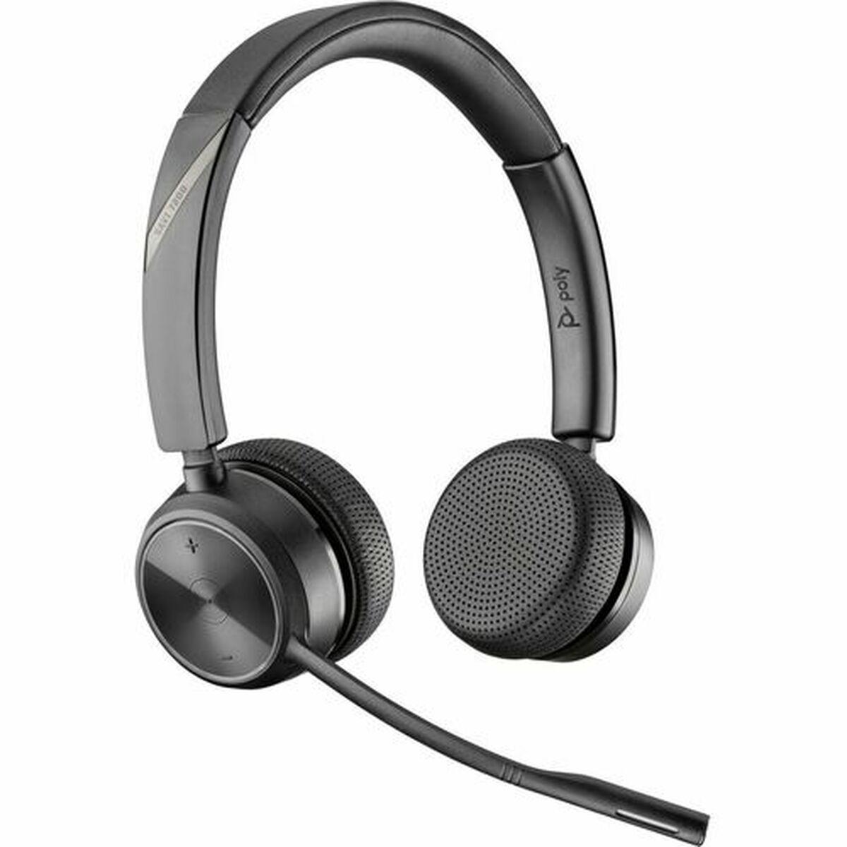 Hovedtelefoner Med Mikrofon Poly Savi 7220 Sort