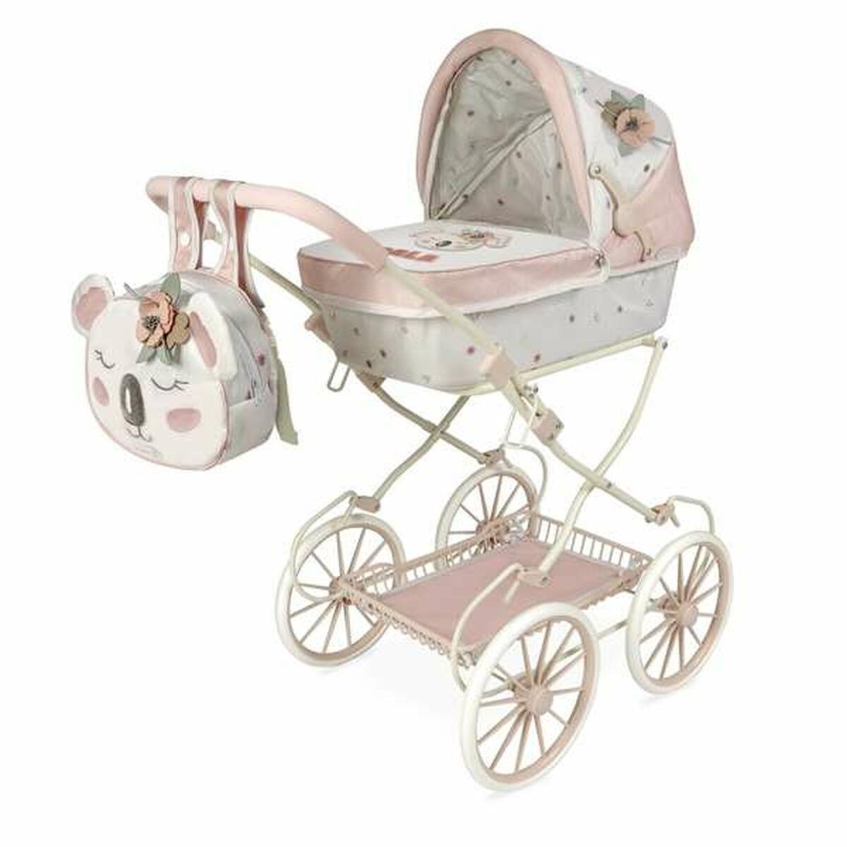 Decuevas koala barnevogn til dukker - 42 × 80 × 81 cm