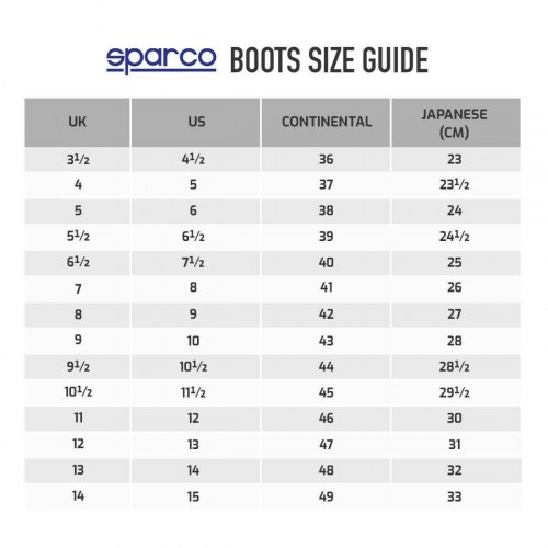 Sparco Gymkhana Martini Racing træningssko - Blå S1P, str. 41