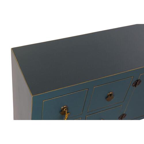Tv-bord Gran Mørkeblå Træ MDF 130 x 24 x 51 cm