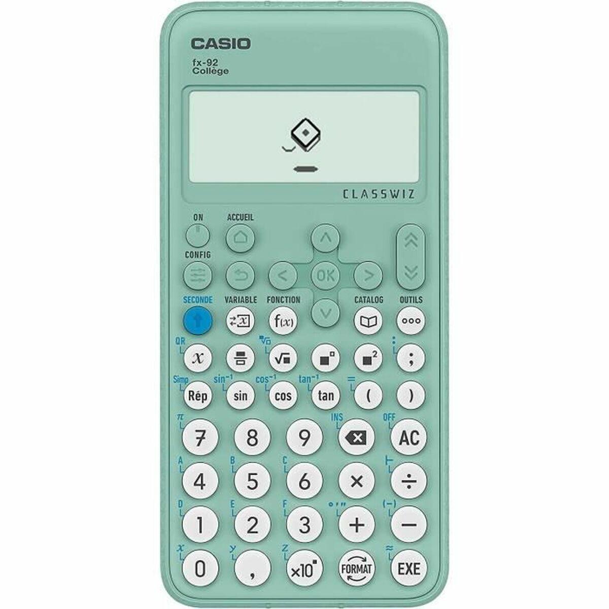 Lommeregner Casio Fx-92 College Classwiz Grøn