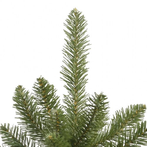 Kunstigt juletræ 270 cm - hængslet model med juletræsfod, grøn
