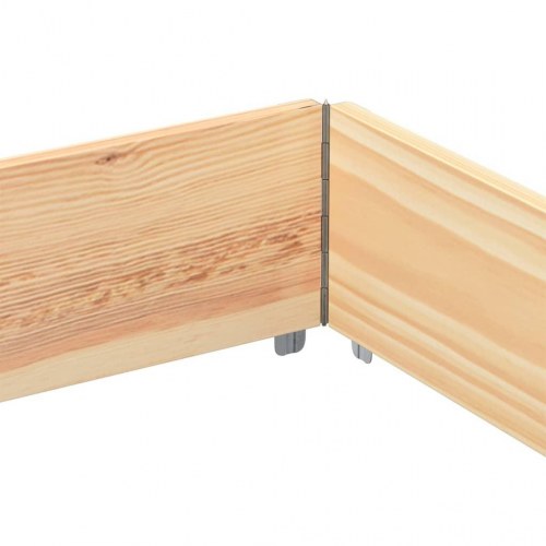 Plantekasse i massivt fyrretræ 150 x 100 cm