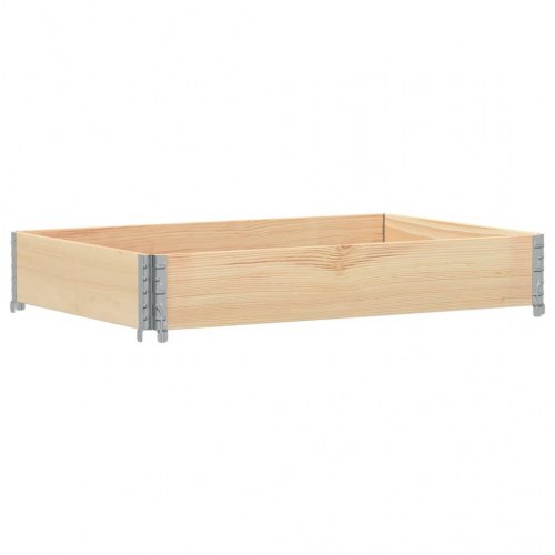 Plantekasse i massivt fyrretræ 120 x 80 cm