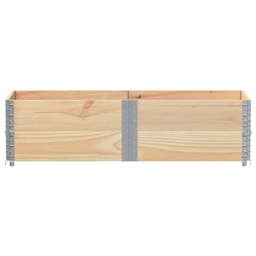 Plantekasse 150x50 cm massivt fyrretræ
