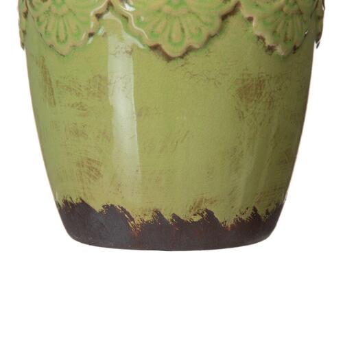 Urtepotte Pistacie Keramik 15,5 x 15,5 x 14 cm
