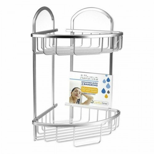 Confortime hjørnehylde til bad - 4 enheder