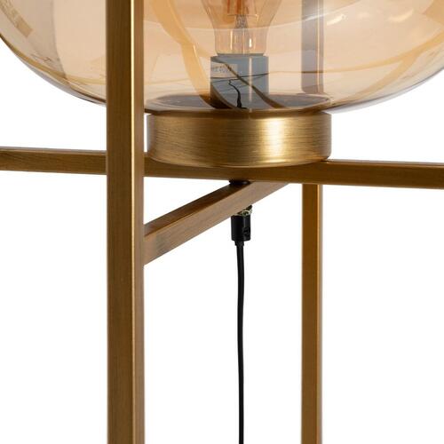 Gulvlampe Gylden Metal Krystal 40 W 220-240 V 39 x 39 x 143 cm