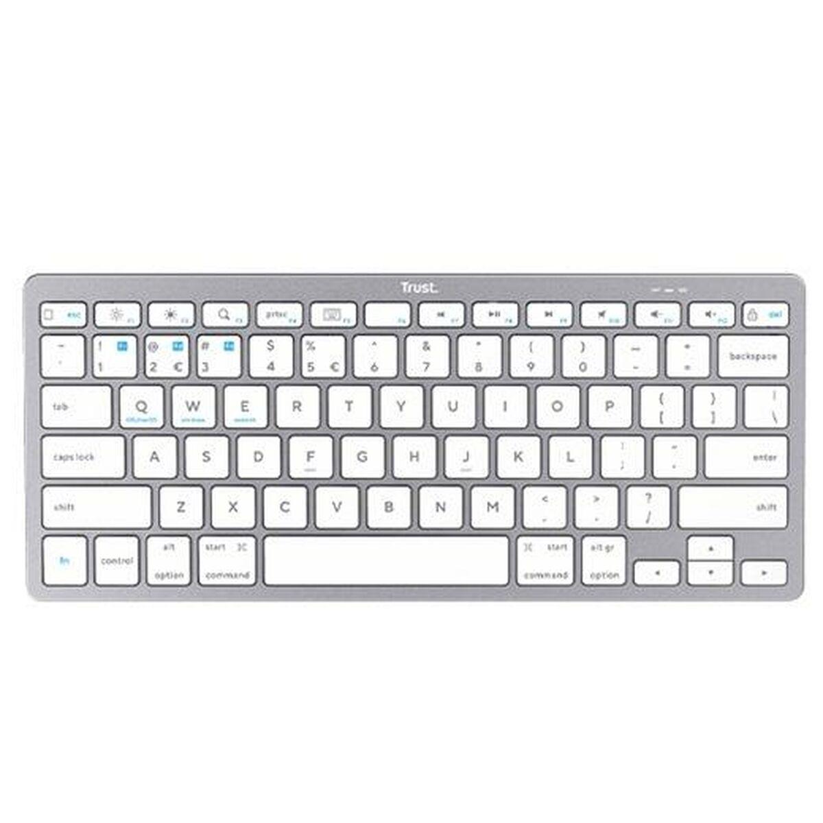Tastatur Trust 24654 Basic Hvid