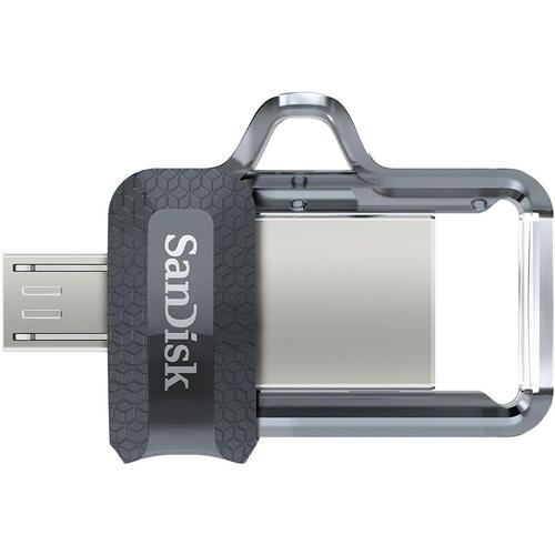 USB-stik SanDisk SDDD3-256G-G46 Sort Sølvfarvet 256 GB