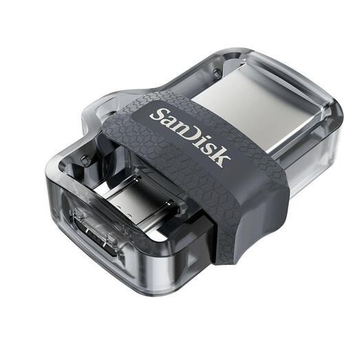 USB-stik SanDisk SDDD3-256G-G46 Sort Sølvfarvet 256 GB
