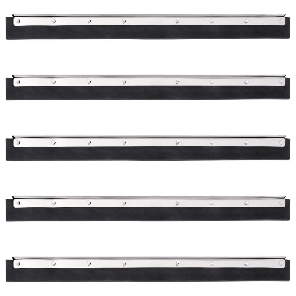 Gulvskrabere (Løse Hoveder) 45,5X2X5 Cm Stål Og Gummi - 5 / 60.5 x 2 x 5 cm