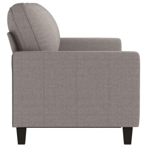 3-personers sofa i stof - 180 cm, gråbrun