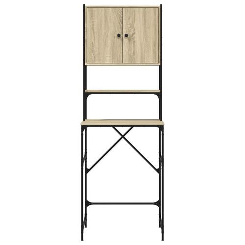 Vaskemaskineskab 68x48,5x194 cm sonoma-eg