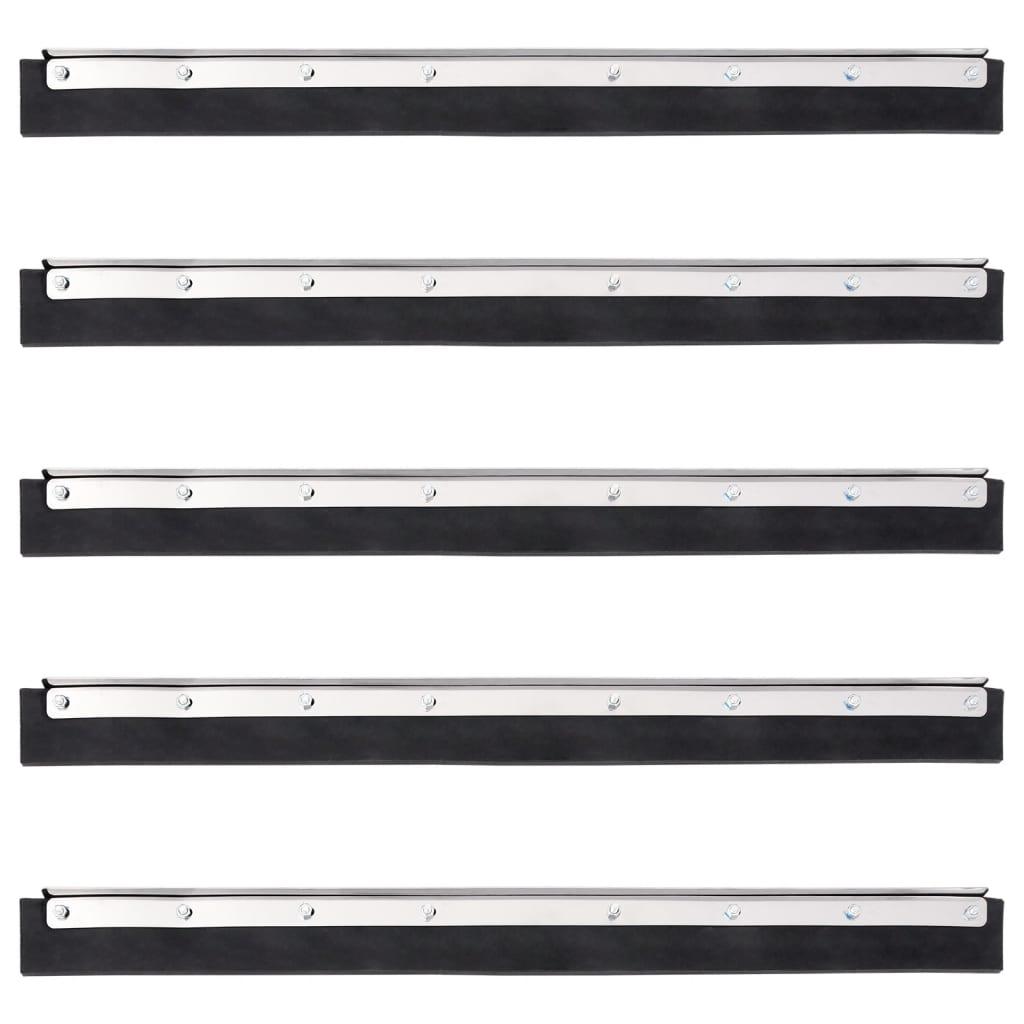 Gulvskrabere (Løse Hoveder) 45,5X2X5 Cm Stål Og Gummi - 5 / 55 x 2 x 5 cm