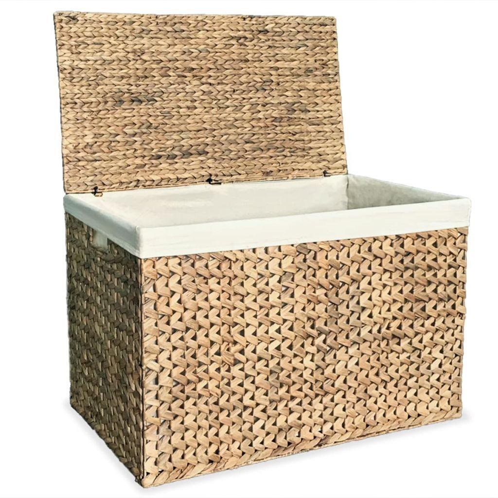 Vasketøjskurv 82x42,5x52,5 cm vandhyacint