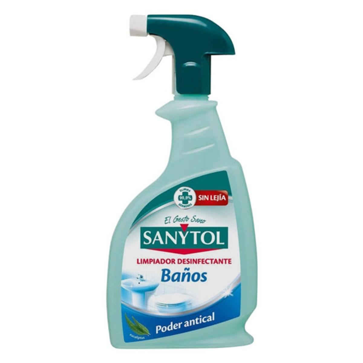 Sanytol Anti-kalk Toiletrens Spray - Eukalyptus, 750 ml