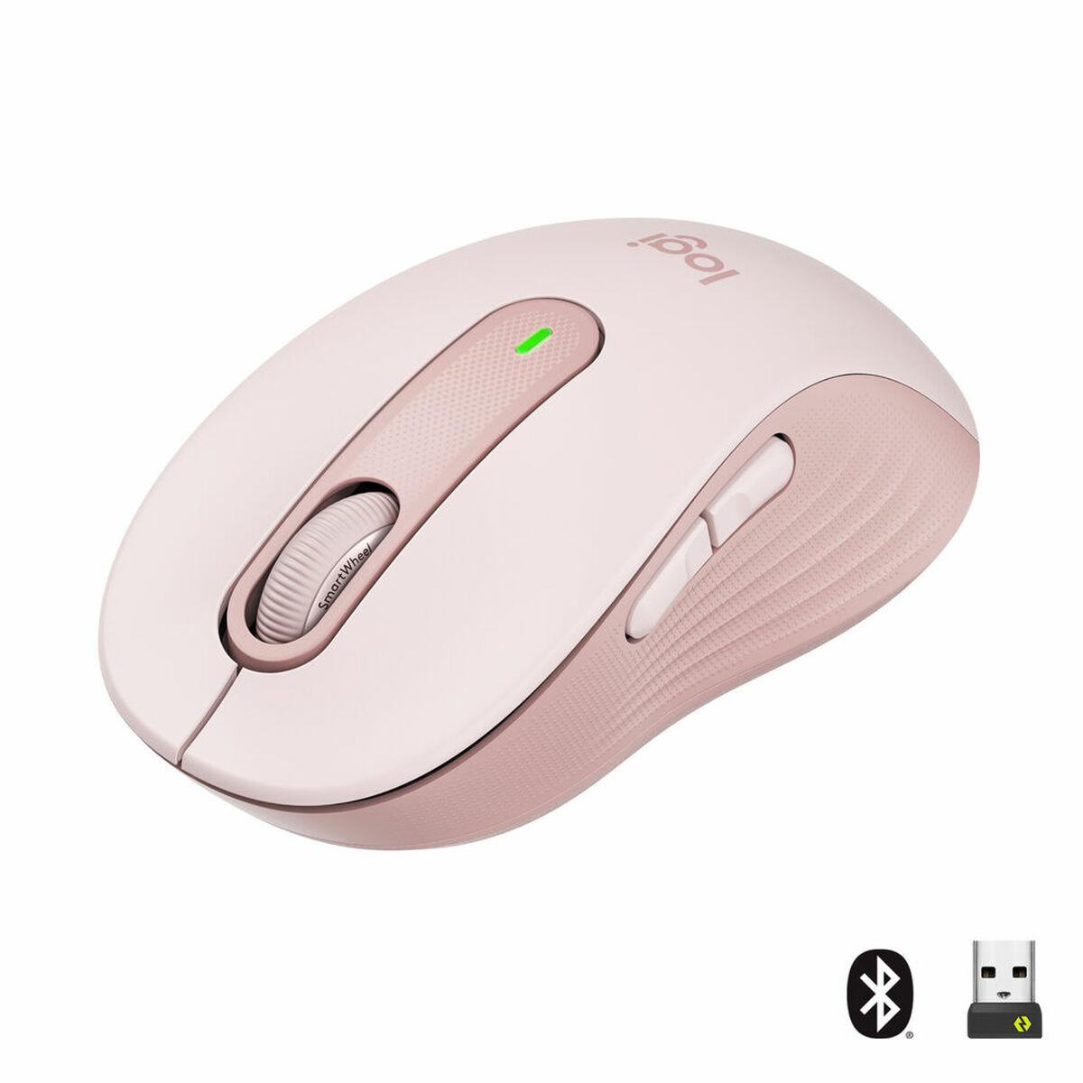 Trådløs mus Logitech 910-006254 Pink