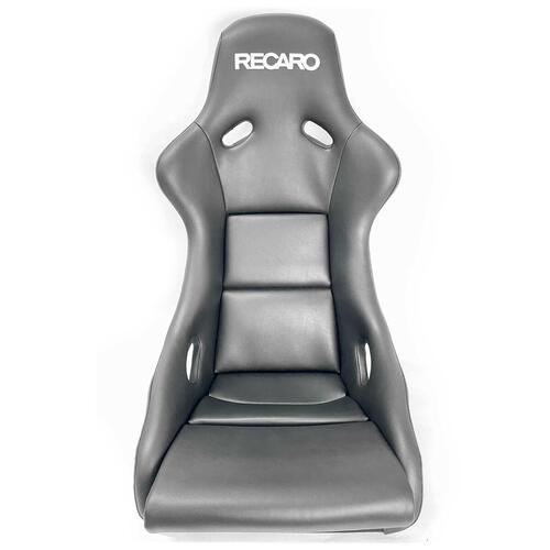 Racersæde Recaro POLE POSITION Sort Læder