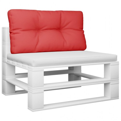 Pallehynde 80 × 40 × 12 cm - stof, rød