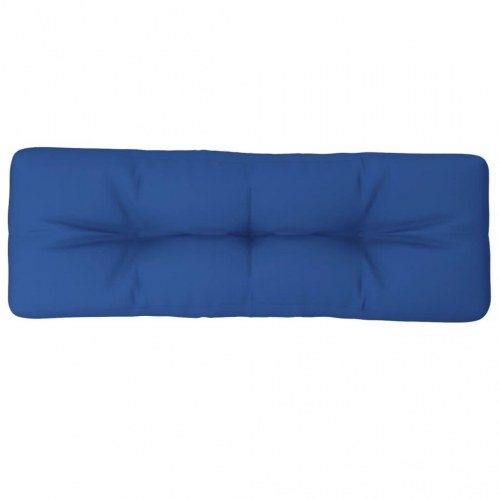 Pallehynde 120 × 40 × 12 cm - stof, kongeblå