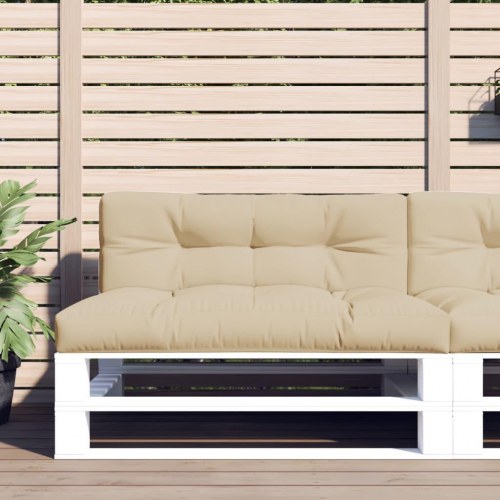 Pallehynder 2 stk. i stof - beige
