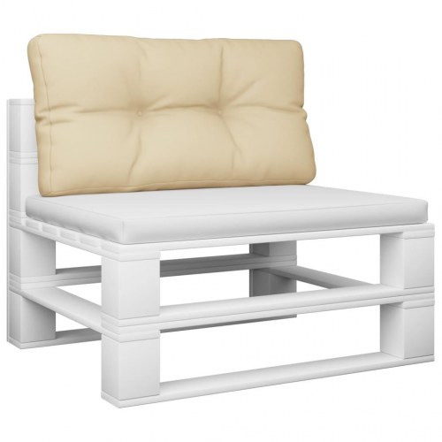 Pallehynde 80 × 40 × 12 cm - stof, beige