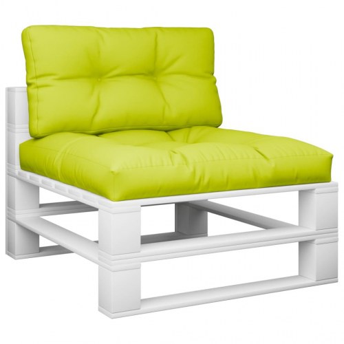 Pallehynder 2 stk. stof lysegrøn