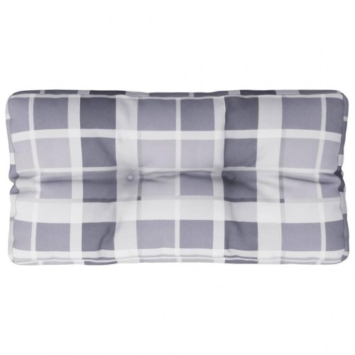 Pallehynde 70×40×12 cm - gråternet, vandafvisende stof