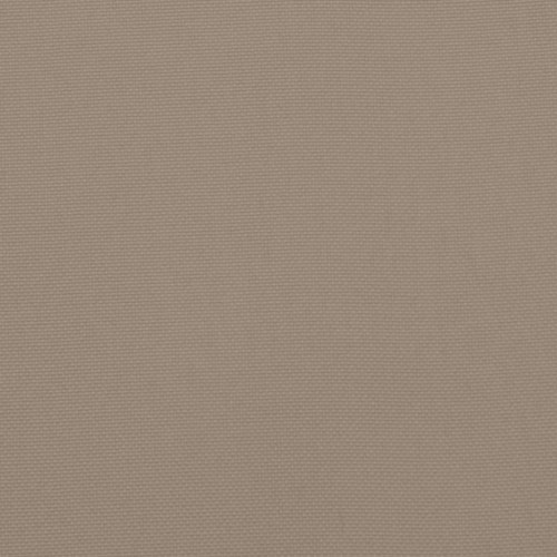 Pallehynde 80×40×12 cm - stof i gråbrun til pallemøbler