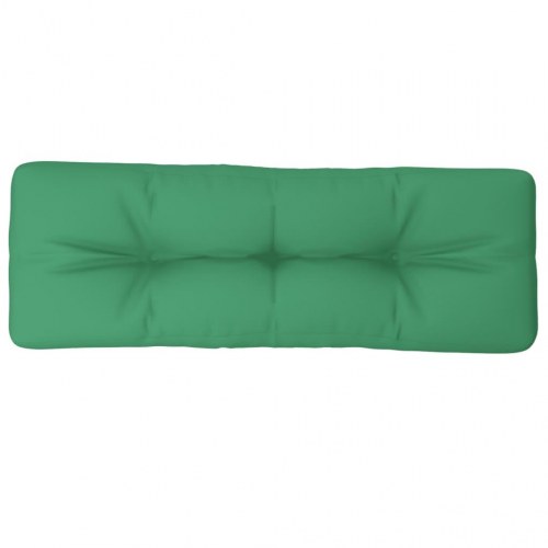 Pallehynde 120 × 40 × 12 cm i stof - grøn