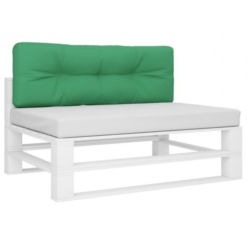 Pallehynde 120 × 40 × 12 cm i stof - grøn