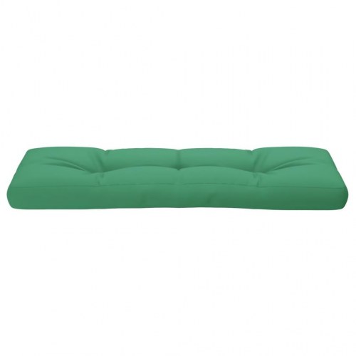 Pallehynde 120 × 40 × 12 cm i stof - grøn