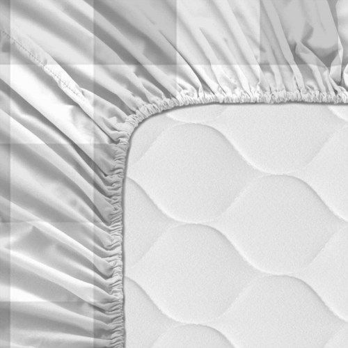 Monteret bundark Basic Kids Grå 60 x 120 x 14 cm Skærm