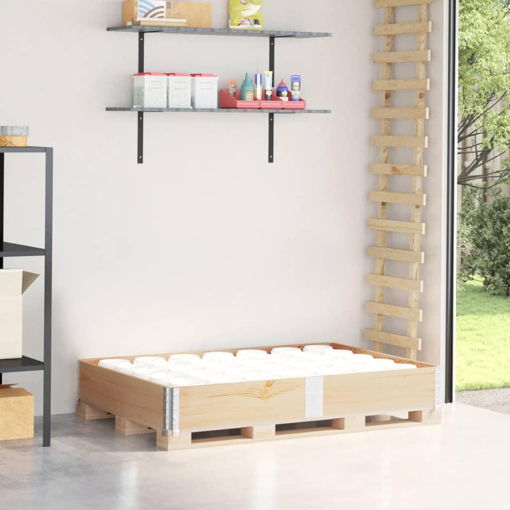 Palleramme 150x100 cm massivt fyrretræ