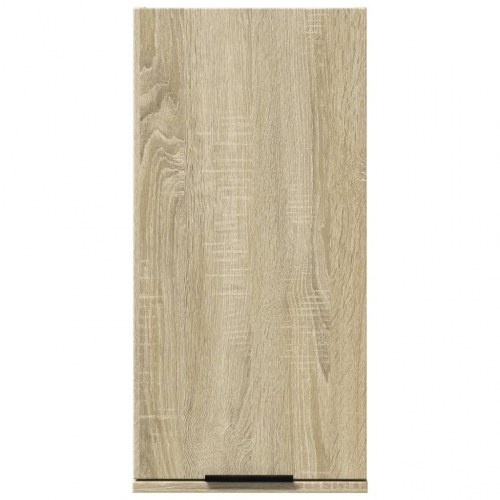 Væghængt badeværelsesskab 32×20×67 cm - sonoma-eg