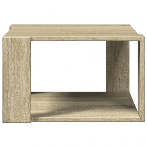 Sofabord i konstrueret træ - 51,5 × 51,5 × 30 cm, sonoma-eg