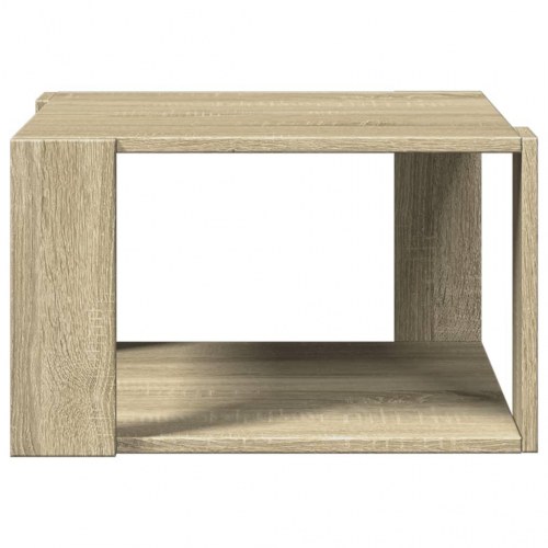 Sofabord i konstrueret træ - 51,5 × 51,5 × 30 cm, sonoma-eg