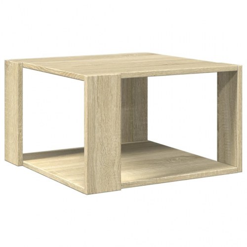 Sofabord i konstrueret træ - 51,5 × 51,5 × 30 cm, sonoma-eg