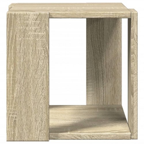 Sofabord 32 x 32 x 30 cm i konstrueret træ - sonoma-eg
