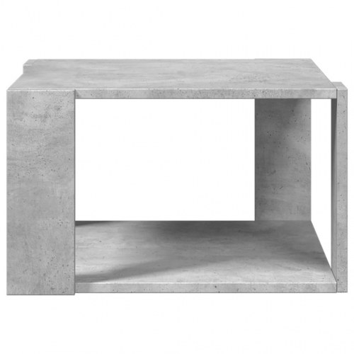 Sofabord i konstrueret træ - 51,5 × 51,5 × 30 cm, betongrå