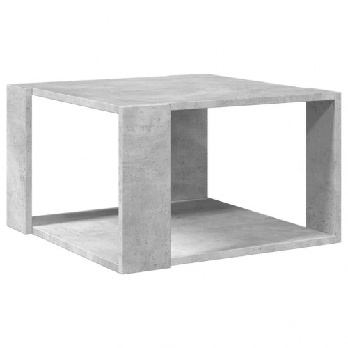 Sofabord i konstrueret træ - 51,5 × 51,5 × 30 cm, betongrå