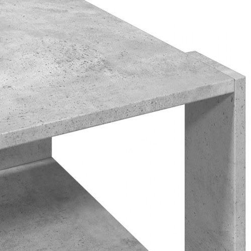 Sofabord i konstrueret træ - 51,5 × 51,5 × 30 cm, betongrå