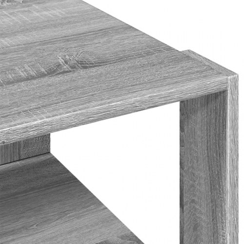 Sofabord i konstrueret træ - 51,5 × 51,5 × 30 cm, grå sonoma-eg