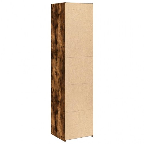 Reol 45 x 41 x 185 cm - røget egetræ